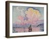 Pink Clouds, Antibes-Paul Signac-Framed Giclee Print