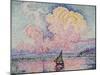 Pink Clouds, Antibes-Paul Signac-Mounted Giclee Print