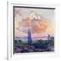 Pink Clouds, C.1896-Henri Edmond Cross-Framed Giclee Print