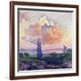 Pink Clouds, C.1896-Henri Edmond Cross-Framed Giclee Print