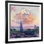 Pink Clouds, C.1896-Henri Edmond Cross-Framed Giclee Print