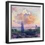 Pink Clouds, C.1896-Henri Edmond Cross-Framed Giclee Print