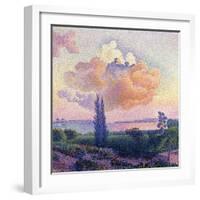 Pink Clouds, C.1896-Henri Edmond Cross-Framed Giclee Print