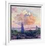 Pink Clouds, C.1896-Henri Edmond Cross-Framed Giclee Print