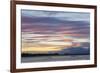 Pink clouds over the Wairau River estuary at dusk, Wairau Bar, near Blenheim, Marlborough, South Is-Ruth Tomlinson-Framed Photographic Print