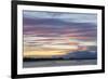 Pink clouds over the Wairau River estuary at dusk, Wairau Bar, near Blenheim, Marlborough, South Is-Ruth Tomlinson-Framed Photographic Print