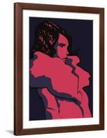 Pink Coat-Franckie Alarcon-Framed Art Print