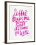 Pink Coffee Wine-Cat Coquillette-Framed Giclee Print