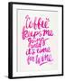 Pink Coffee Wine-Cat Coquillette-Framed Giclee Print