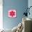 Pink Concentric Flower Center: Mandala Kaleidoscopic-tr3gi-Mounted Art Print displayed on a wall