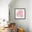 Pink Constellation Square-Patricia Pinto-Framed Premium Giclee Print displayed on a wall