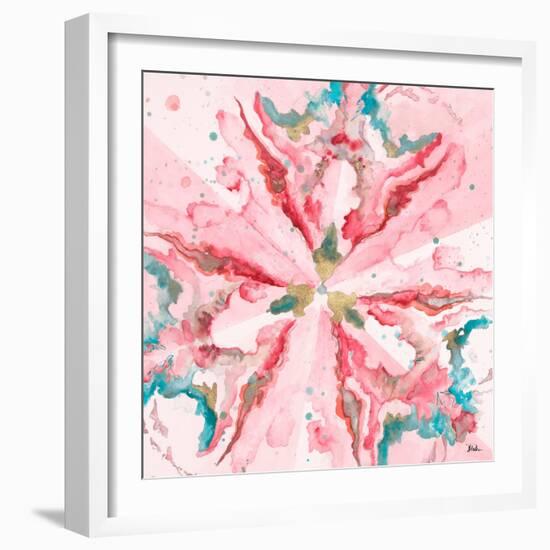 Pink Constellation Square-Patricia Pinto-Framed Art Print