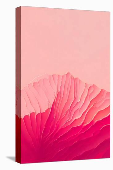 Pink Coral-null-Stretched Canvas