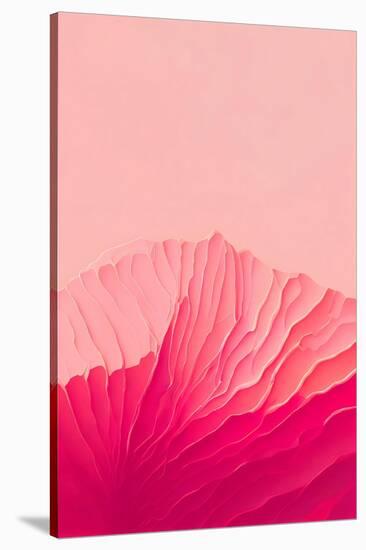 Pink Coral-null-Stretched Canvas