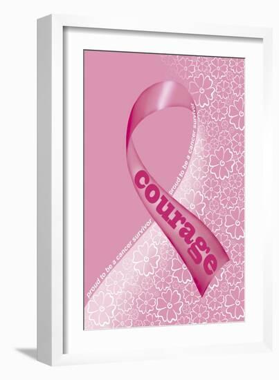 Pink Courage II-Olga And Alexey Drozdov-Framed Giclee Print