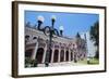 Pink Cruz E Sousa Palace in Florianopolis, Santa Catarina State, Brazil, South America-Michael Runkel-Framed Photographic Print