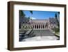 Pink Cruz E Sousa Palace in Florianopolis, Santa Catarina State, Brazil, South America-Michael Runkel-Framed Photographic Print