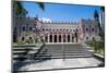 Pink Cruz E Sousa Palace in Florianopolis, Santa Catarina State, Brazil, South America-Michael Runkel-Mounted Photographic Print
