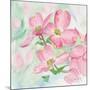 Pink Dogwood I-Beverly Dyer-Mounted Art Print