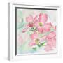 Pink Dogwood I-Beverly Dyer-Framed Art Print