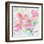 Pink Dogwood II-Beverly Dyer-Framed Art Print