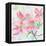 Pink Dogwood II-Beverly Dyer-Framed Stretched Canvas