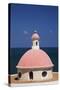 Pink Dome at El Morro Fortress-Onne van der Wal-Stretched Canvas
