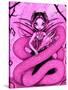 Pink Dragon Fairy-Jasmine Becket-Griffith-Stretched Canvas