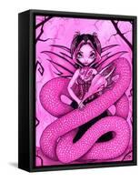 Pink Dragon Fairy-Jasmine Becket-Griffith-Framed Stretched Canvas