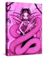 Pink Dragon Fairy-Jasmine Becket-Griffith-Stretched Canvas