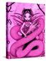 Pink Dragon Fairy-Jasmine Becket-Griffith-Stretched Canvas