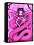 Pink Dragon Fairy-Jasmine Becket-Griffith-Framed Stretched Canvas