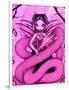 Pink Dragon Fairy-Jasmine Becket-Griffith-Framed Art Print