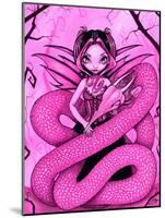 Pink Dragon Fairy-Jasmine Becket-Griffith-Mounted Art Print