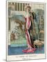 Pink Dress and Screen 1912-Abel Faivre-Mounted Art Print