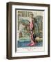 Pink Dress and Screen 1912-Abel Faivre-Framed Art Print