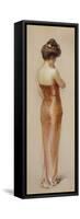 Pink Dress-Gaston Bouy-Framed Stretched Canvas