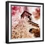 Pink Eiffel - In the Style of Oil Painting-Philippe Hugonnard-Framed Giclee Print