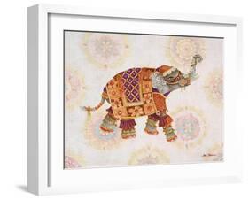 Pink Elephant I-Janice Gaynor-Framed Art Print