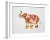 Pink Elephant II-Janice Gaynor-Framed Art Print