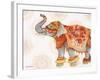 Pink Elephant II-Janice Gaynor-Framed Art Print