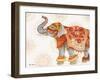 Pink Elephant II-Janice Gaynor-Framed Art Print