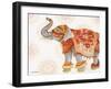 Pink Elephant II-Janice Gaynor-Framed Art Print