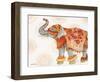 Pink Elephant II-Janice Gaynor-Framed Art Print