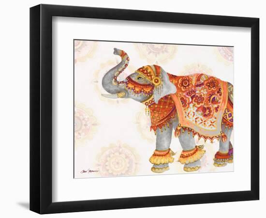 Pink Elephant II-Janice Gaynor-Framed Art Print