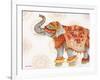 Pink Elephant II-Janice Gaynor-Framed Art Print