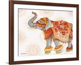 Pink Elephant II-Janice Gaynor-Framed Art Print