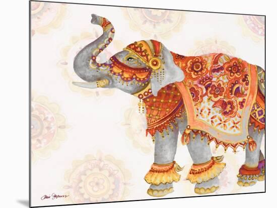 Pink Elephant II-Janice Gaynor-Mounted Art Print