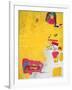 Pink Elephant with Fire Engine, 1984-Jean-Michel Basquiat-Framed Giclee Print