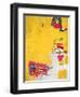 Pink Elephant with Fire Engine, 1984-Jean-Michel Basquiat-Framed Giclee Print